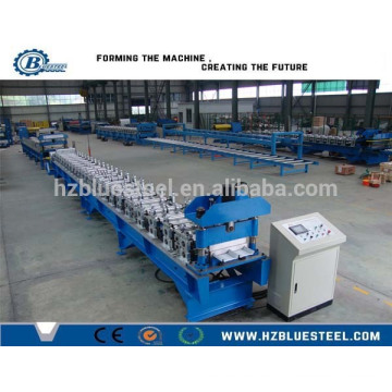 Hot Selling Anticorrosion Bemo GI Roofing Sheet Roll Produção Linha / Roll formando máquina